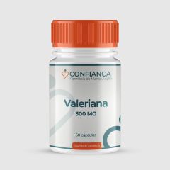 Valeriana 300mg - 60 cápsulas